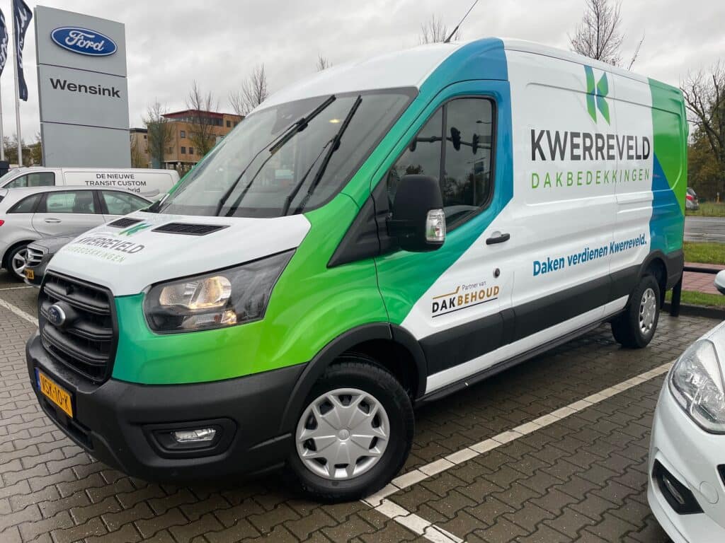 16 bussen van kwerreveld mogen wrappen volgens ontwerp.
